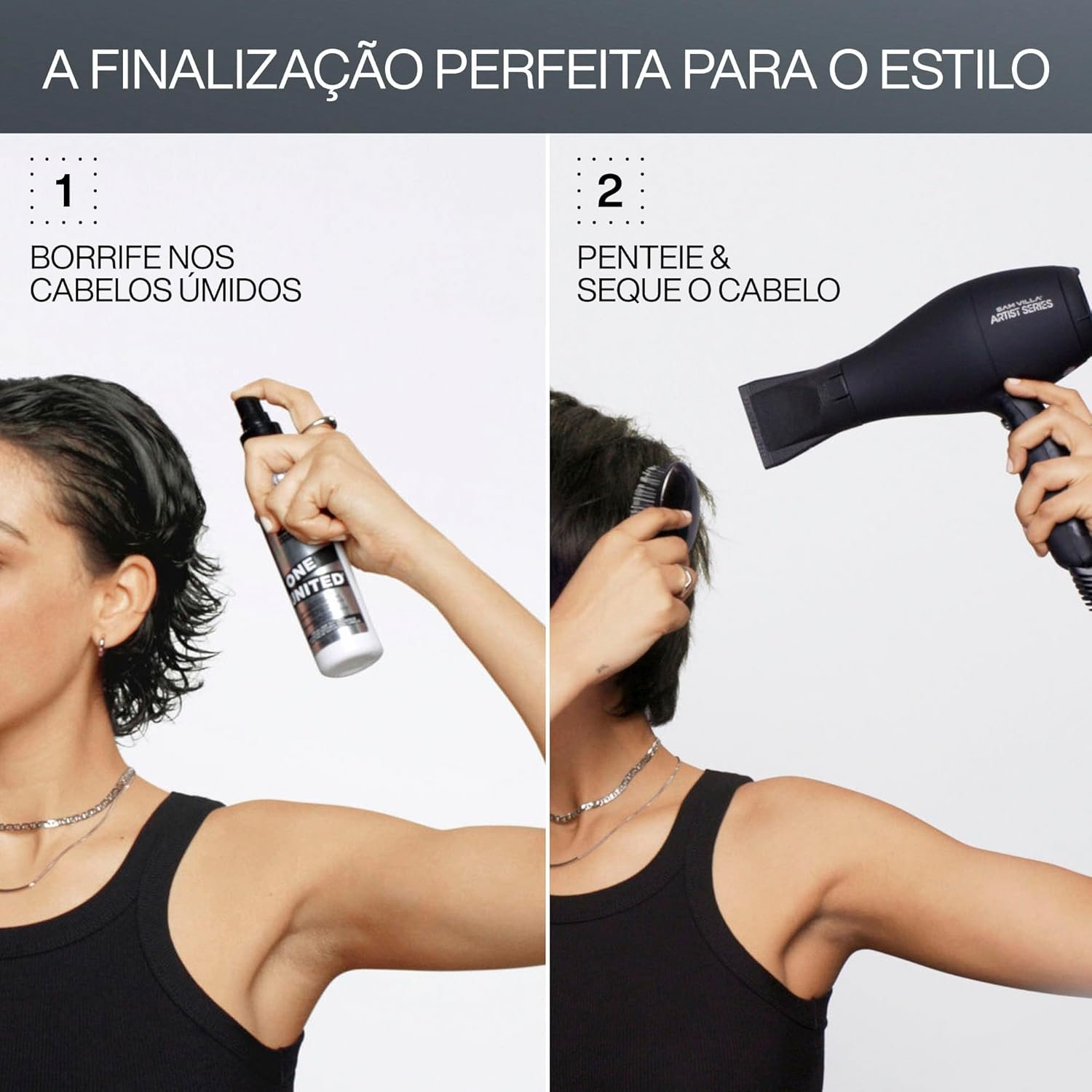 Redken One United, Leave-in Multibenefícios, Fórmula Livre de Sulfatos e Parabenos, Tratamento com Proteção Térmica até 230°C para Todos os Tipos de Cabelos - Imagem 7