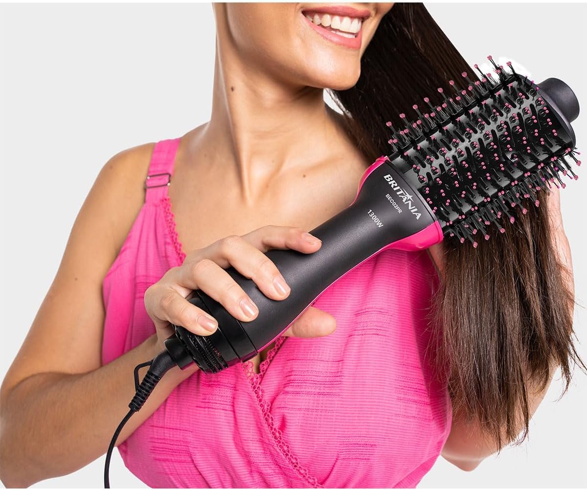 Escova Secadora Britânia BEC02PR Bivolt 4 em 1 1300W - Imagem 5