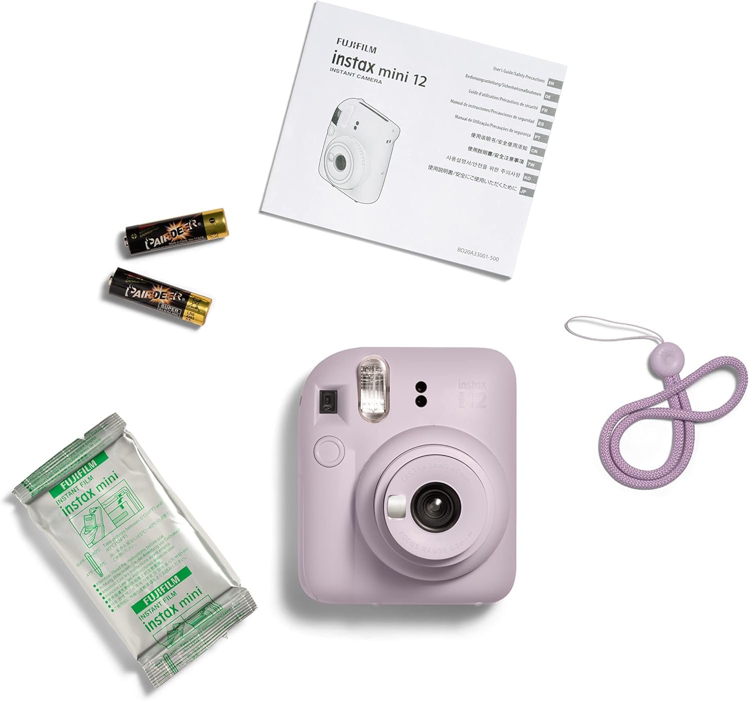 CAMERA INSTAX MINI 12 LILAS CANDY - Imagem 10
