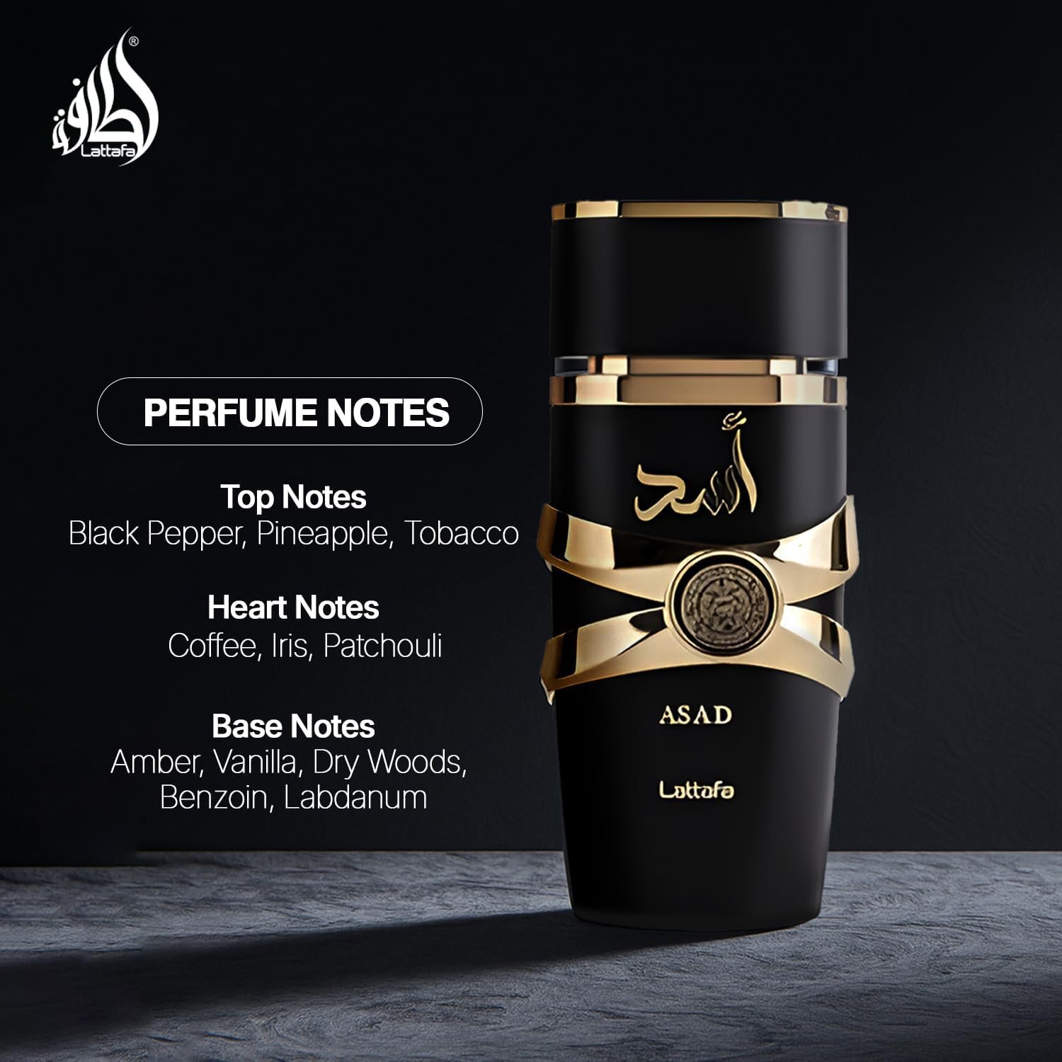 Lattafa Asad Eau de Parfum 100ml - Imagem 4