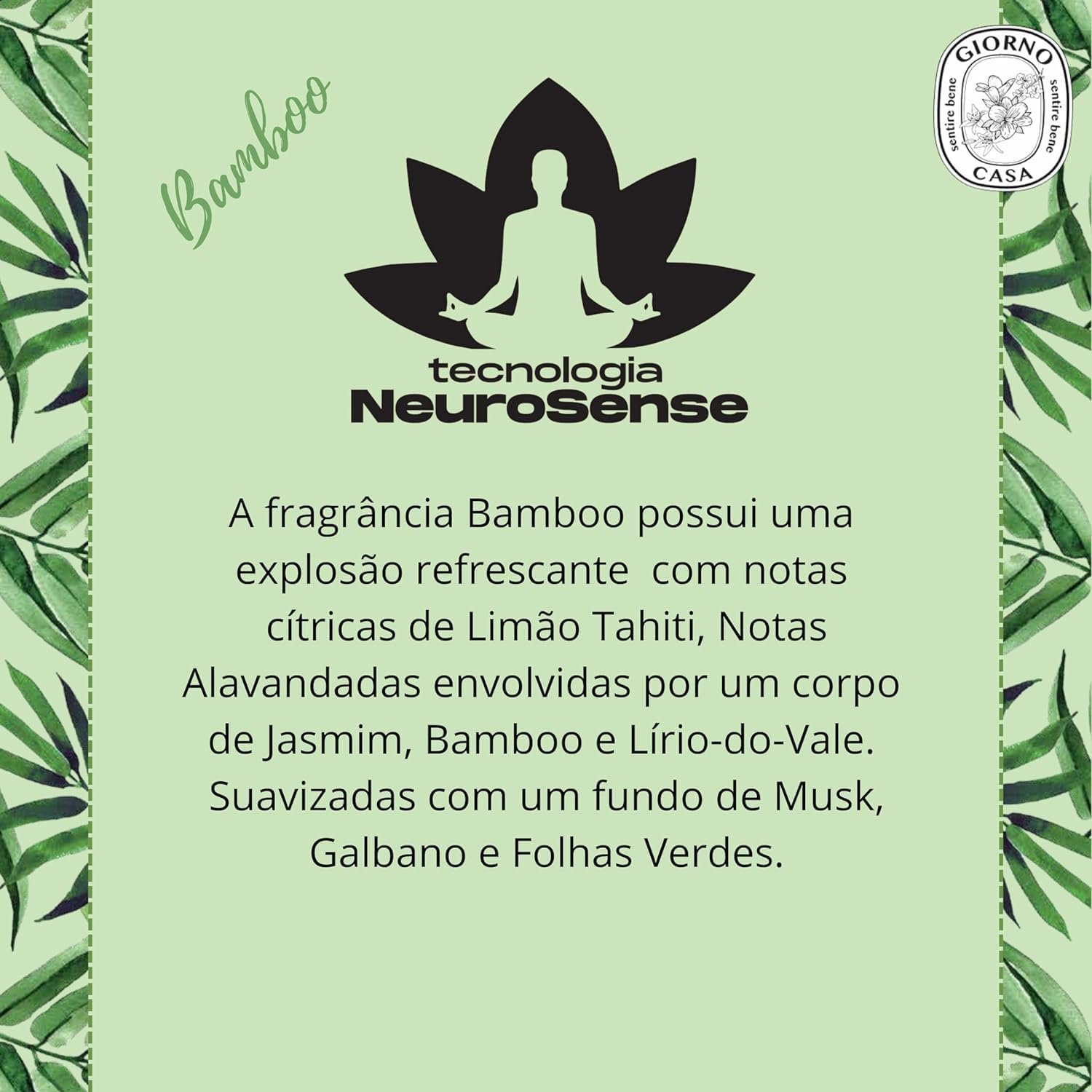 Giorno Casa Limpador Concentrado De Superfície Perfumador Bamboo 120 Ml Marrom - Imagem 9