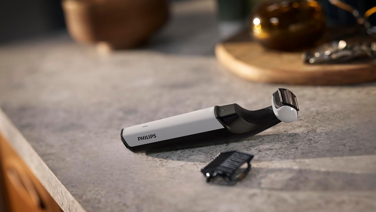 Aparador e Raspador de Pelos para o Corpo Philips Bodygroom BG3007/01 Uso Seco e Molhado, à Prova d’água - Bivolt - Imagem 3