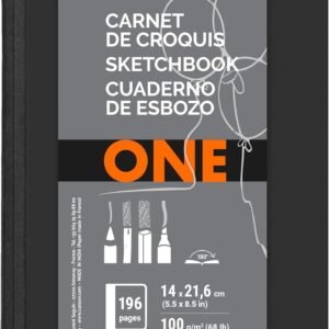 Sketchbook A5 100g/m², Canson, ArTBook One, 98 Folhas