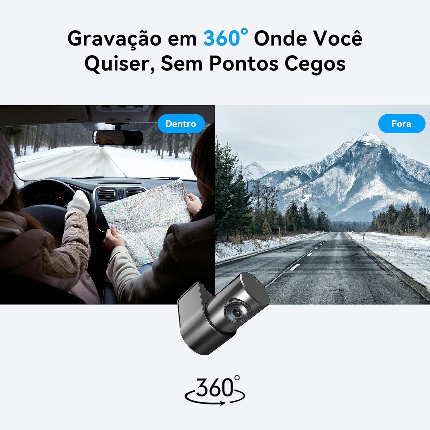 DDPAI N1 Câmera Veicular Dupla 1296P + 1080P com Wi-Fi, Câmera para Carro com Visão Noturna, Sensor G, Gravação em Loop e Modo Estacionamento 24h, Supercapacitor (Cartão SD Não Incluído) - Imagem 8