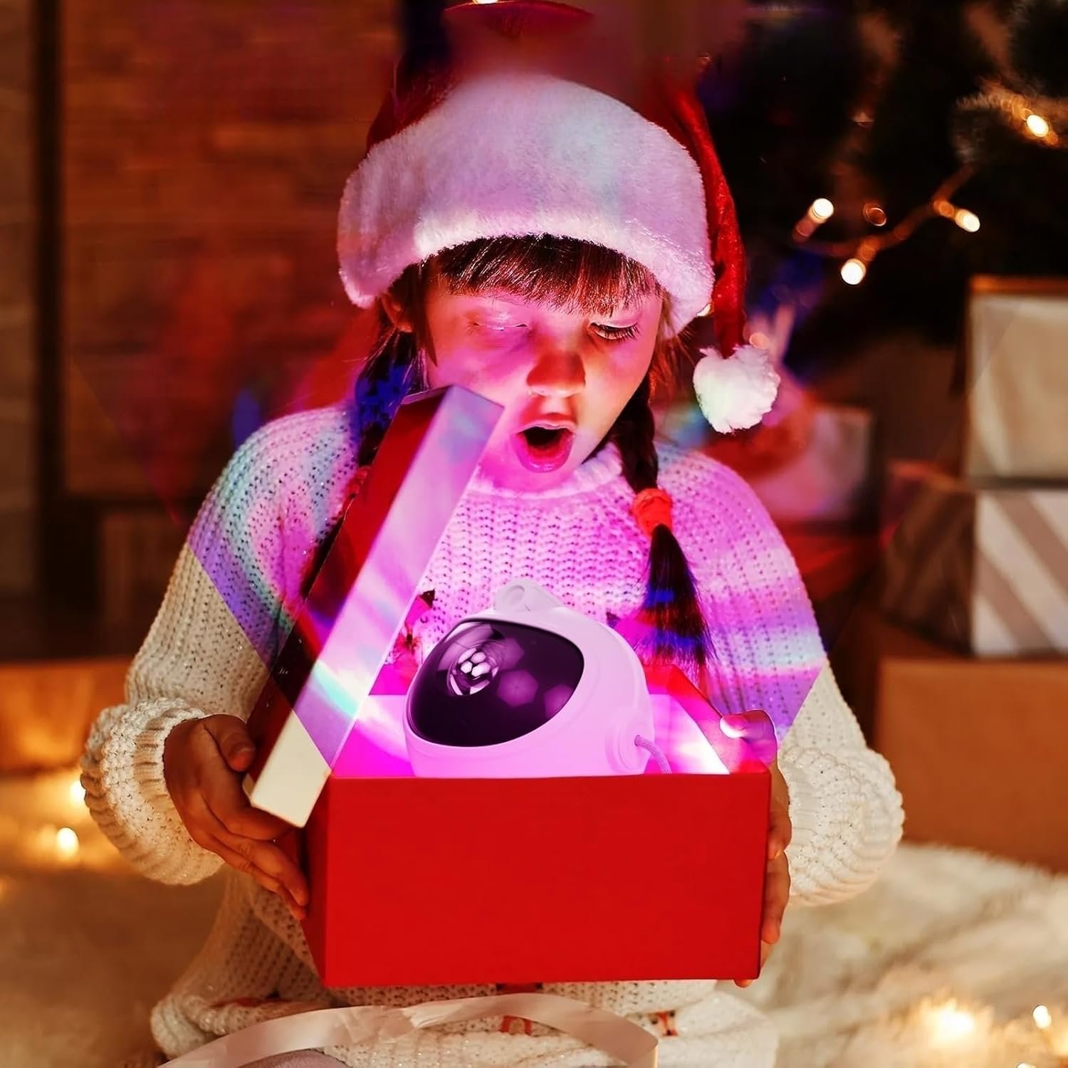 Projetor de luz noturna de LED Galaxy Projection para quartos, banheiros e salas de jogos como presente - Imagem 3