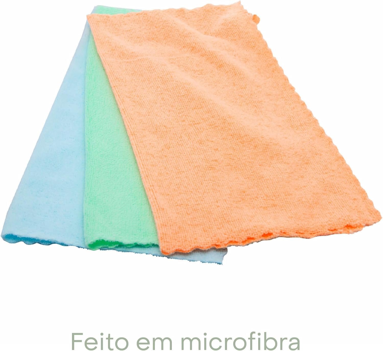 Conjunto 3 Panos para Limpeza de Microfibra 30cm - Lyor - Imagem 2
