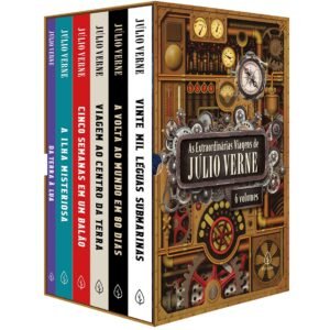 As extraordinárias viagens de Júlio Verne – Box com 6 livros As extraordinárias viagens de Júlio Verne – Box com 6 livros