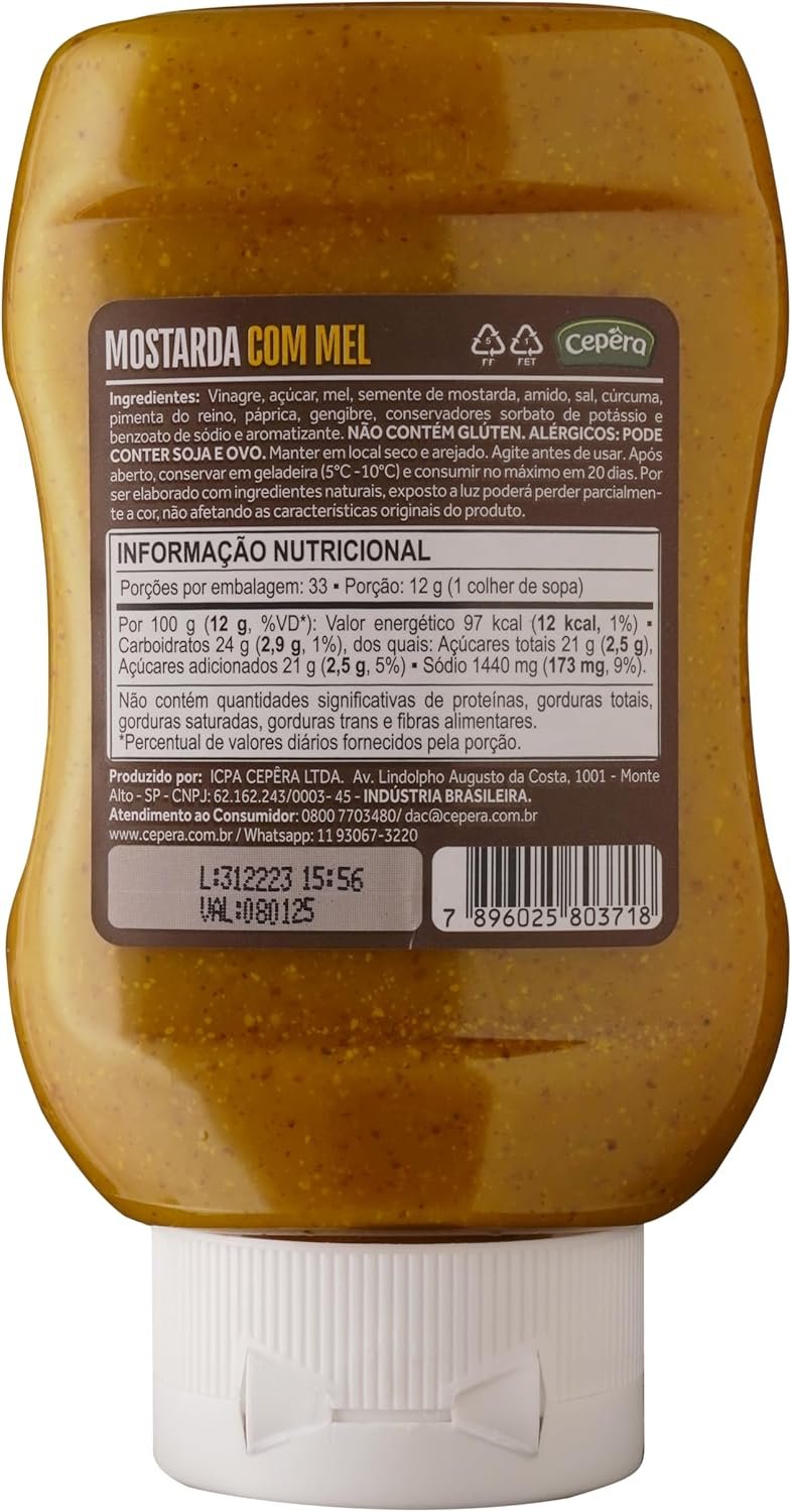 Mostarda C/Mel Sb. Cepera - Imagem 3