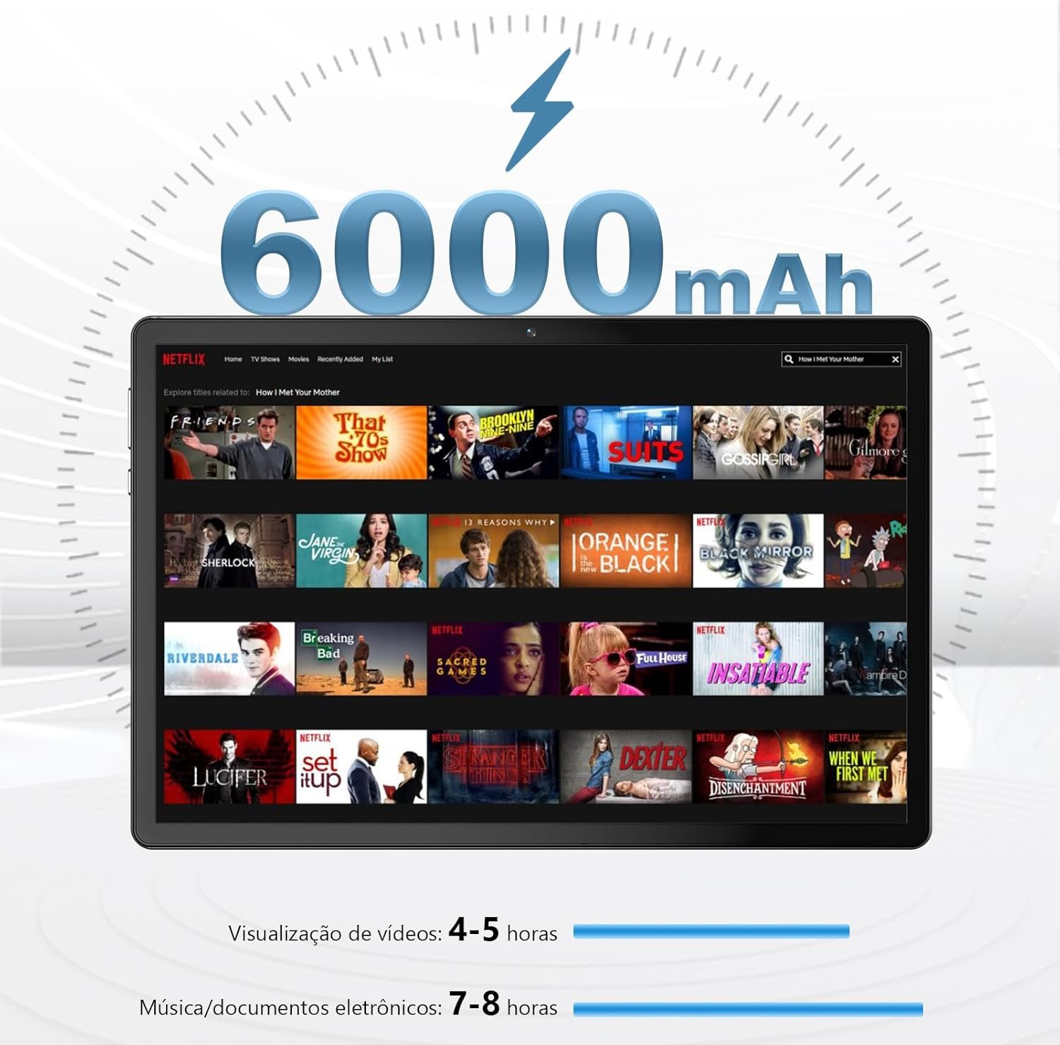 MARVUE Pad M13 Tablet, Android 14, tablet 10,1 polegadas, Com Caixa, 24GB de RAM, tablet 128GB, Expansível até 1TB, Processador Octa-Core,GMS,Wi-Fi, Câmera Traseira de 12MP,Câmera Frontal de 5MP - Imagem 9