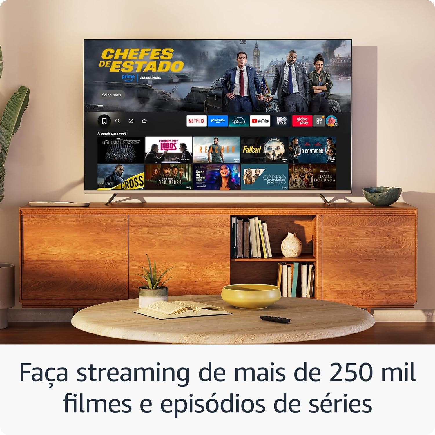 Fire TV Stick HD (Geração mais recente) | Com controle remoto por voz com Alexa (inclui comandos de TV), controles de casa inteligente e streaming em HD - Imagem 5