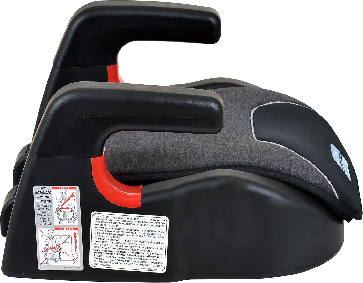 Burigotto Assento Protege Mesclado Preto - Imagem 2