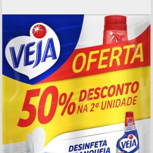 Veja – Limpador Tira Limo X14 para Banheiro, 2x500ml Veja – Limpador Tira Limo X14 para Banheiro, 2x500ml