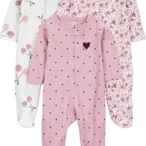 Durma e brinque 3-pack Sleep and Play Simple Joys by Carter’sMeninas