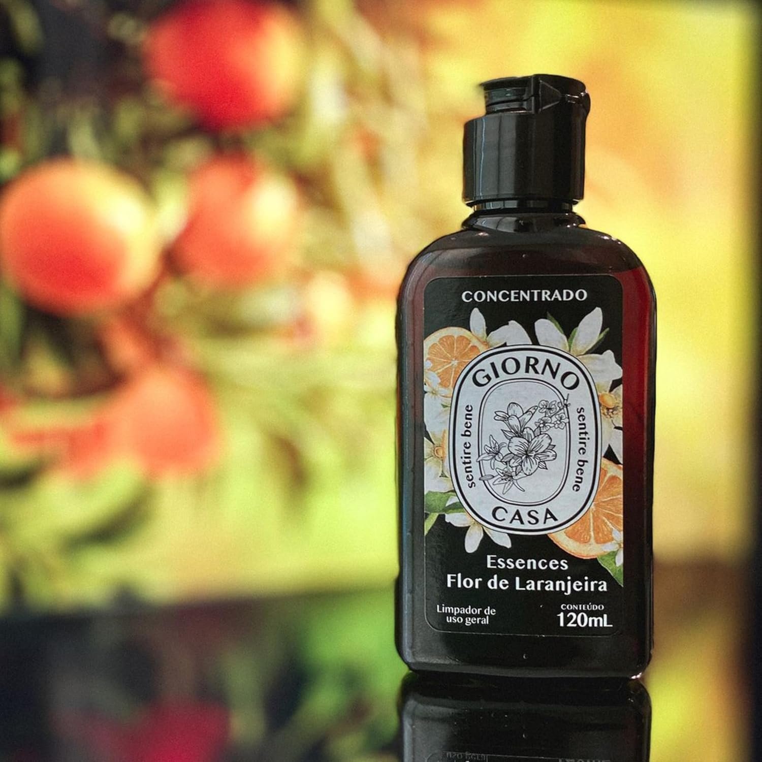 Giorno Casa Limpador Concentrado De Superfície Perfumador Flor De Laranjeira 120 Ml Marrom - Imagem 18