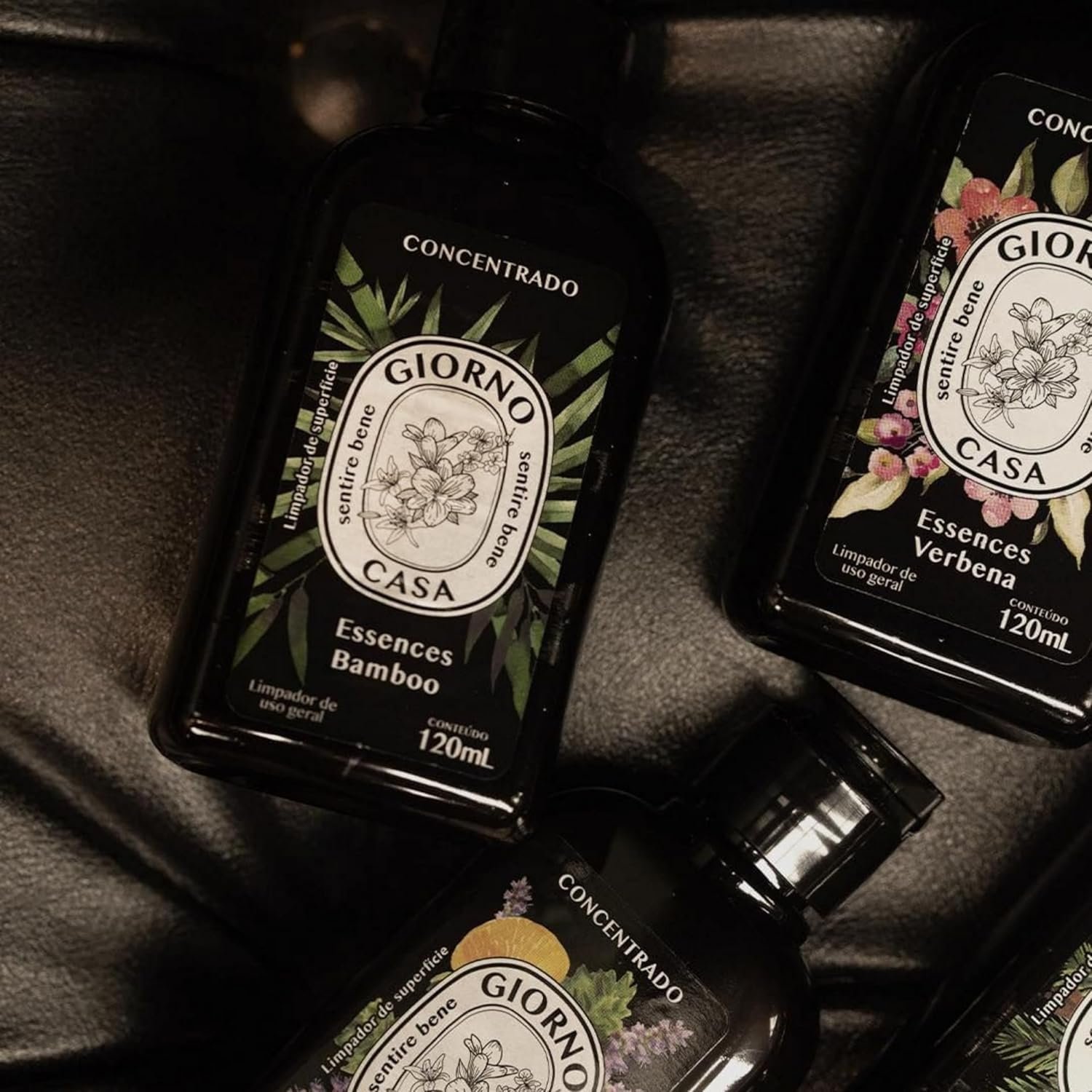 Giorno Casa Limpador Concentrado De Superfície Perfumador Bamboo 120 Ml Marrom - Imagem 12