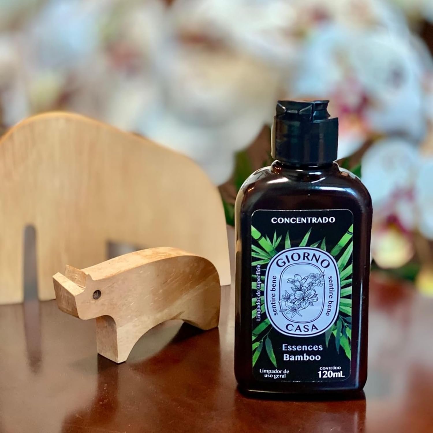 Giorno Casa Limpador Concentrado De Superfície Perfumador Bamboo 120 Ml Marrom - Imagem 11