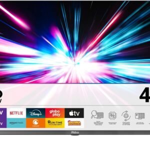 Smart TV 40” Philco Roku TV LED Dolby Audio PTV40M9GR2CGB