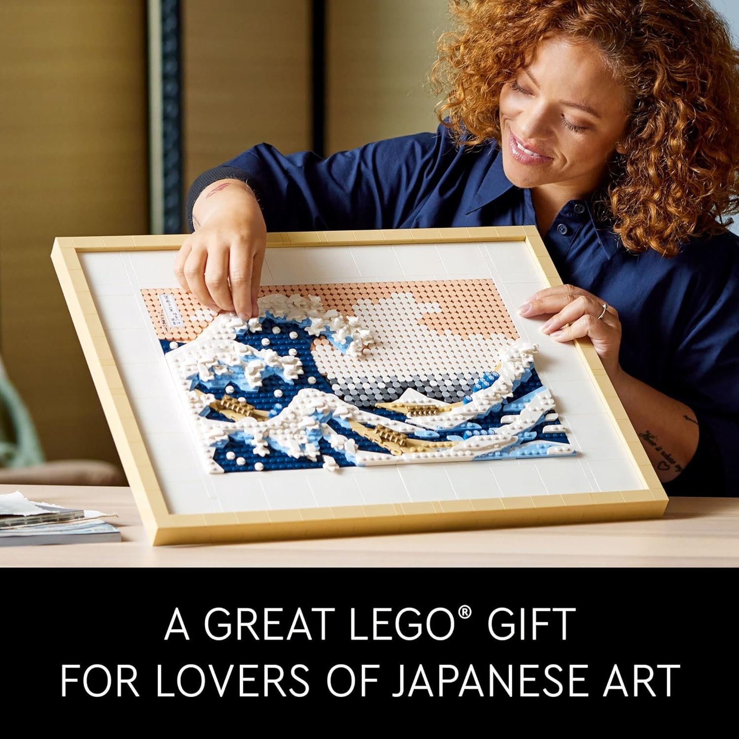LEGO Art Hokusai – A Grande Onda 31208 (1,810 Peças); Kit de Construção - Imagem 6