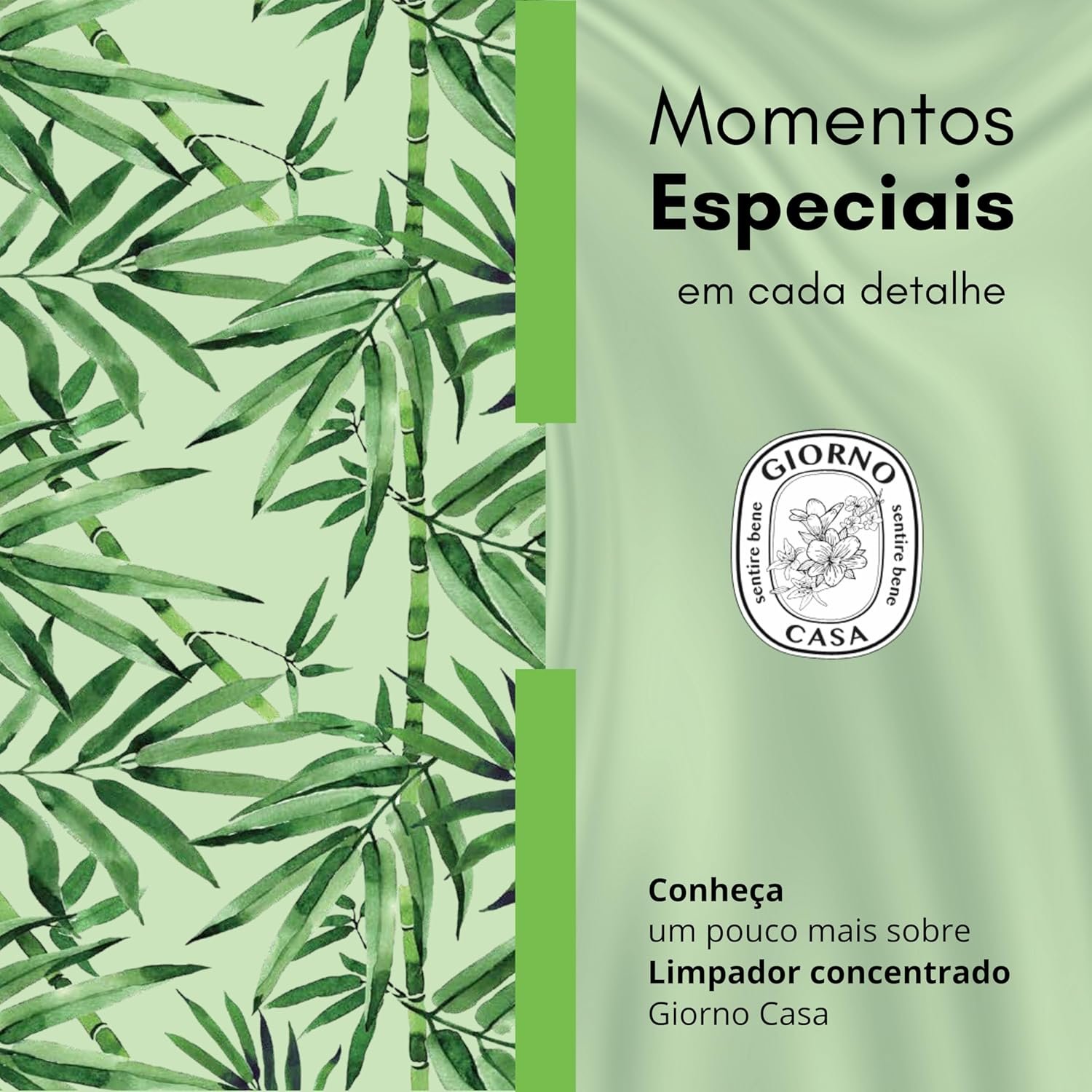 Giorno Casa Limpador Concentrado De Superfície Perfumador Bamboo 120 Ml Marrom - Imagem 4