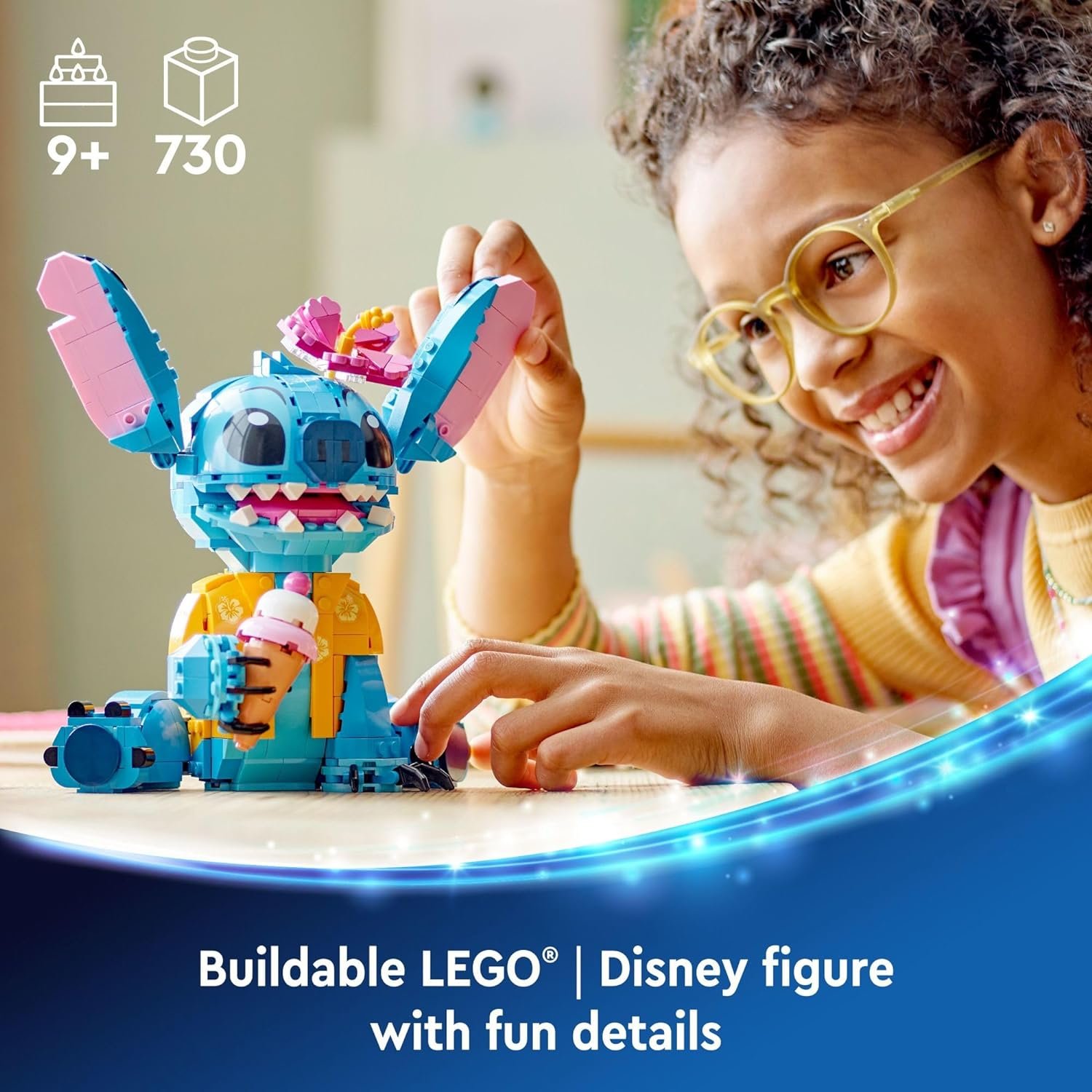 LEGO Set Disney Classic 43249 Stitch 730 peças - Imagem 2