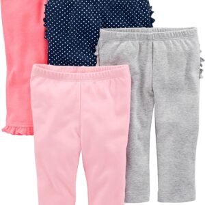 Calças Pacote com 4 calças Simple Joys by Carter’sMeninas