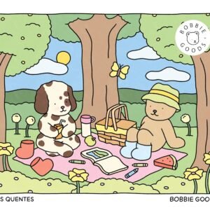 Dias quentes (Spring Summer) – Livro de colorir oficial Bobbie Goods