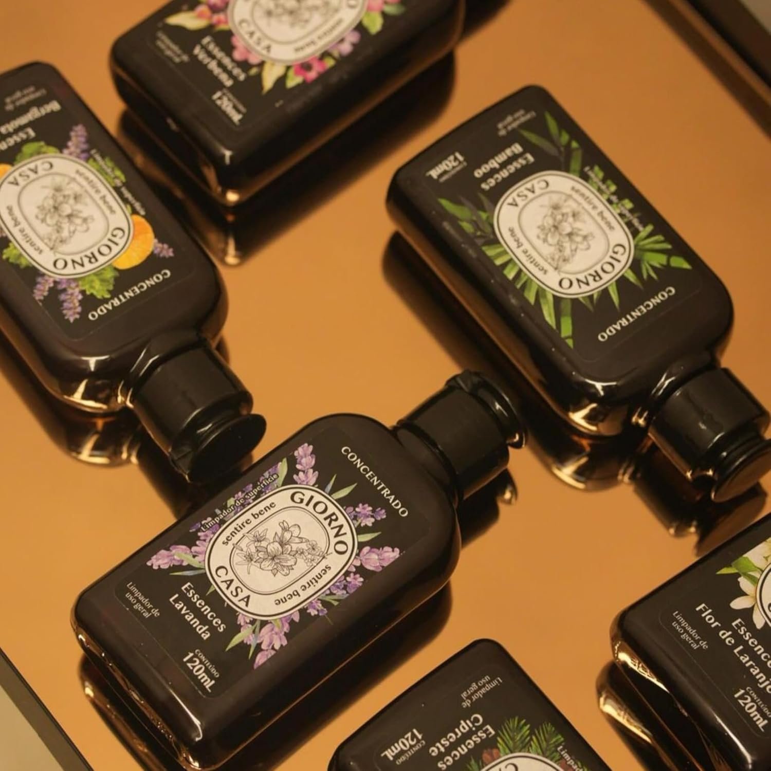 Giorno Casa Limpador Concentrado De Superfície Perfumador Flor De Laranjeira 120 Ml Marrom - Imagem 21