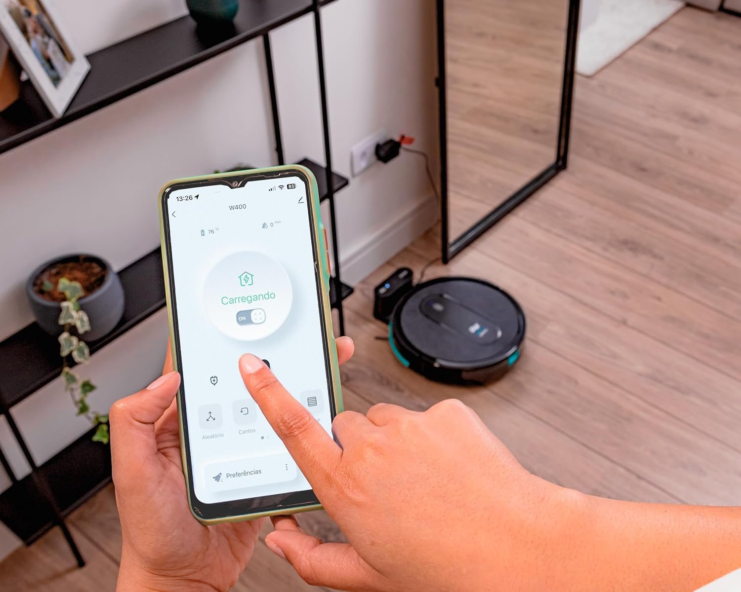 WAP Aspirador de Pó Robô ROBOT W400 3 em 1, Automático, 300ml, Compatível com Assistentes de Voz, 30W 10,8VDC Bivolt - Imagem 21