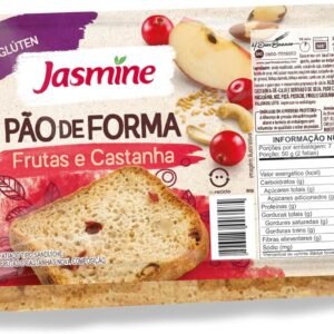 Jasmine Pão de Forma com Frutas e Castanhas Sem Glúten 350g