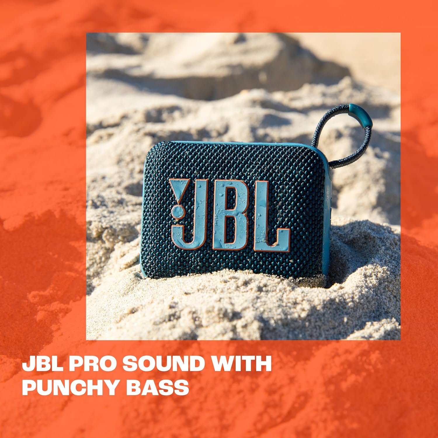 JBL, Caixa de Som, Go 4, Bluetooth, Portátil, Auracast, À Prova D'água e Poeira - Preta - Imagem 2