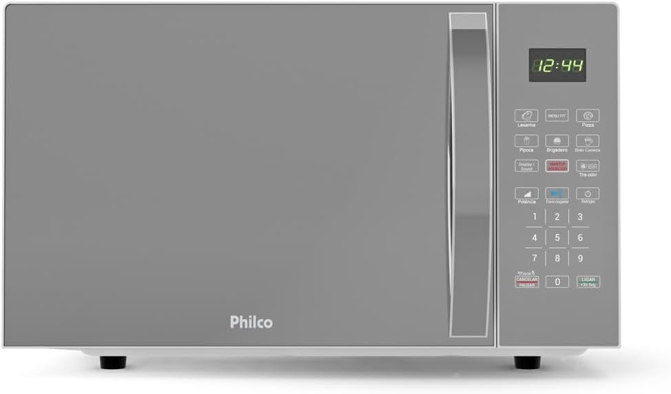 Micro-ondas 33L Philco PMO38S Limpa Fácil 1400W 220V