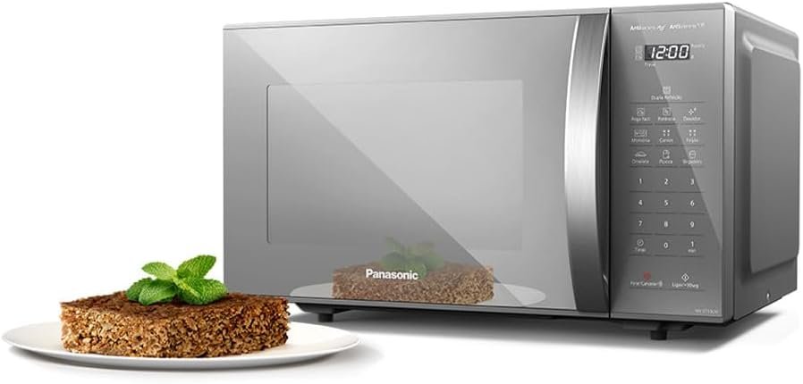 Panasonic Micro-ondas 27L Prata 220v NN-ST55LMRU - Imagem 8