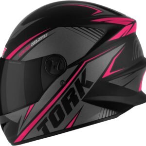 CAPACETE FECHADO PRO TORK R8 ROSA TAM. 56 VIS. FUMÊ