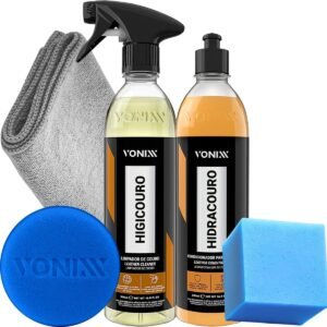 Kit Limpeza e Hidratação de Couro Hidracouro Higicouro Vonixx