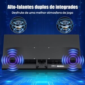 Monitor Gamer IPS 27 Polegadas, Full HD 1920×1080, 180Hz, HDR400, G-SYNC, Alto-falantes Embutidos, Entradas HDMI/DisplayPort/USB/3.5mm, Ângulo ajustável, Compatível com G-SYNC, Preto