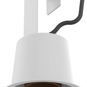 LUMINÁRIA SOQUETE E27 COM GANCHO PARA ELETRO CALHA BRANCA LUMINÁRIA SOQUETE E27 COM GANCHO PARA ELETRO CALHA BRANCA