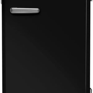 Frigobar Retrô, 95L, Preto, 110V, Midea, MRV10P1