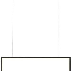 PENDENTE TEC PRETO (C)30CM (L)60CM (A)2CM 1X32W 3000K 1810LM