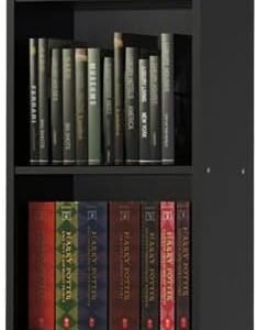 Estante Livreiro Madesa 6906 com 6 Nichos – Preto