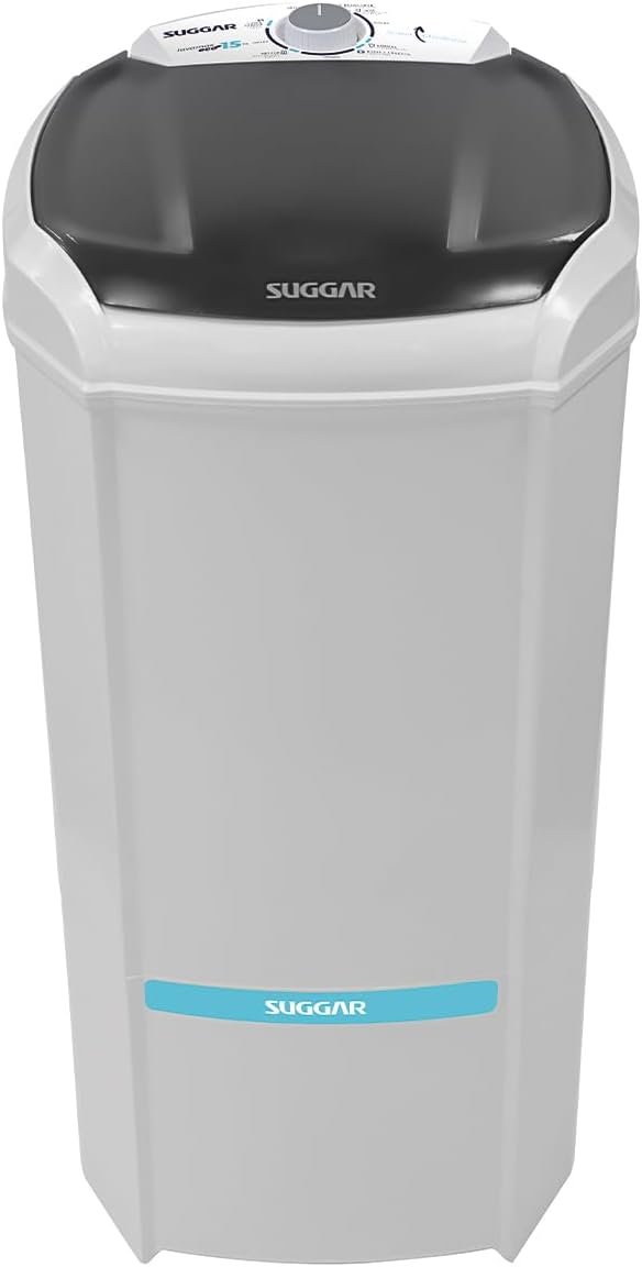 SUGGAR LAVADORA DE ROUPAS LAVAMAX ECO 15KG 110V BRANCA LE1521BR - Imagem 2