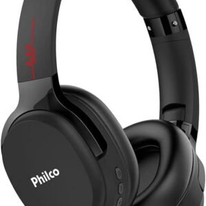 Fone de ouvido, Conexão Bluetooth 5.0, 150mW, Concha almofadada, PFO01BTP, Preto, Philco