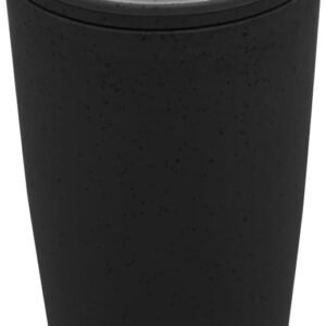 LYOR – Copo Térmico de Bambu e PP Parede Dupla com Tampa Preto 500ml