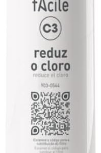 Hidrofiltros – Refil Para Purificador De Água C3 Elimina Resíduos Sólidos, Cloro, Odores e Sabores
