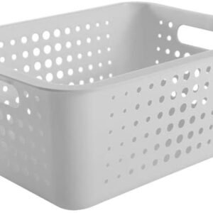 Ou Cesta Organizadora 14,5L Branca Linha Cestas Organizadoras