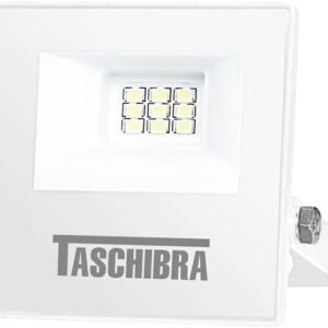 Refletor Led Rgb 10w Taschibra Branco