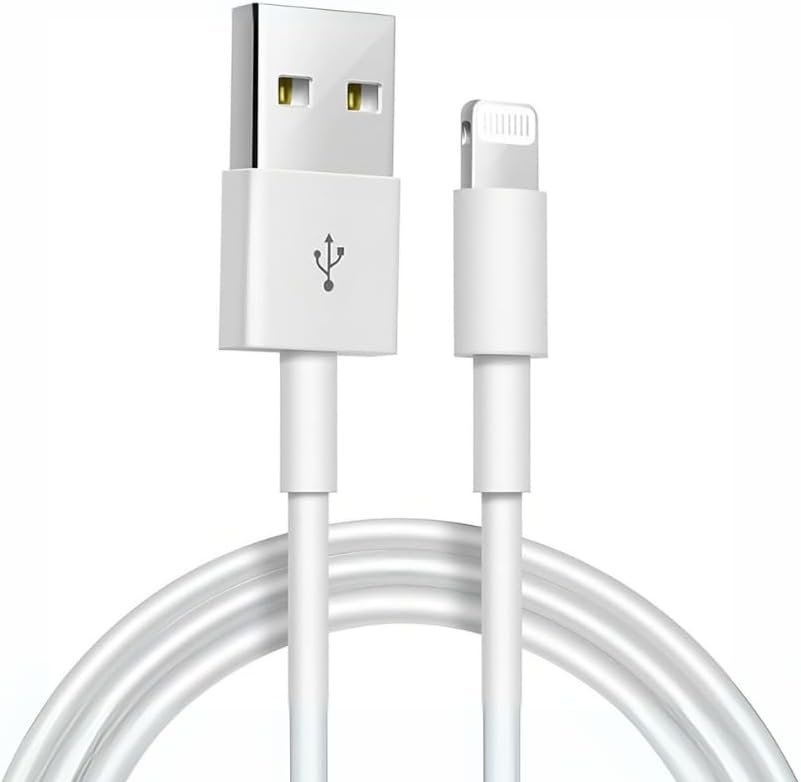 Cabo USB 2 Metros Turbo Super Resistente Compatível com iPhone 14/14 Pro/Max 13/13 Pro/12/12 Pro/Max/11/11 Pro/XS/Max/XR/X/8/8 Plus Carregamento Rápido qualidade premium