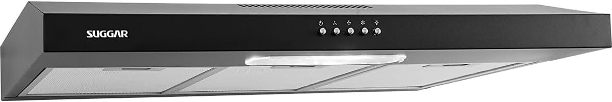 SUGGAR DEPURADOR DE AR SLIM 80CM 3 VEL. PRETO 220V DPS182PT