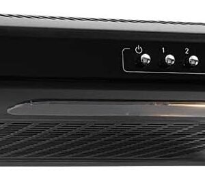 SUGGAR DEPURADOR DE AR SLIM C/MANTA 60CM PRETO 3 VELOCIDADES 110V DI601PT