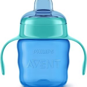 Copo De Transição Philips Avent 200ml 6m+ Azul com Alças