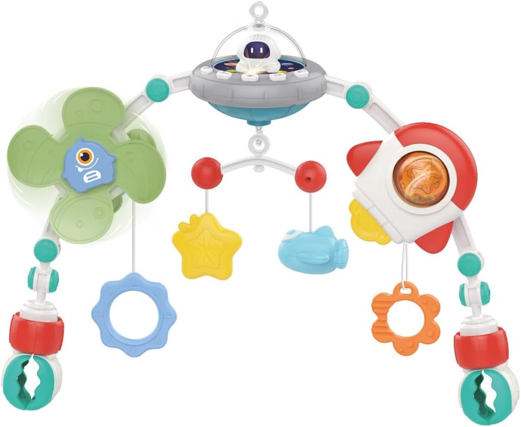 Maxi Baby Móbile Bebê Arco Para Carrinho e Berço Space